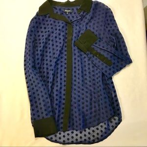 Madewell | Velvet Dot Shirt